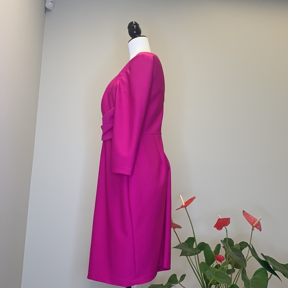 FINAL SALE! Donna Ricco pink dress size 8 - Picture 2 of 4